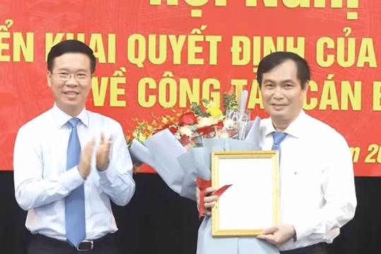 Ông Phan Xuân Thủy được bổ nhiệm Phó Ban Tuyên giáo Trung ương