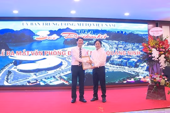 Ra mắt Văn phòng đại diện Báo Đại đoàn kết tại Quảng Ninh