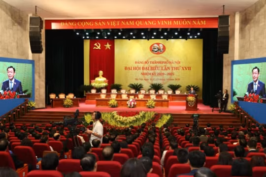 Đại hội đại biểu Đảng bộ thành phố Hà Nội lần thứ XVII tiến hành phiên trù bị
