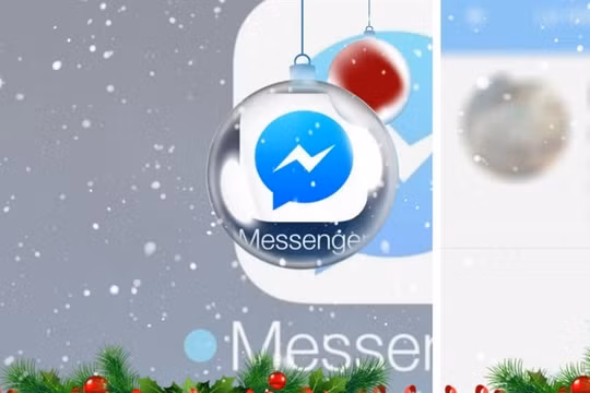 Hướng dẫn cách tạo hiệu ứng tuyết rơi Giáng sinh lên Facebook Messenger