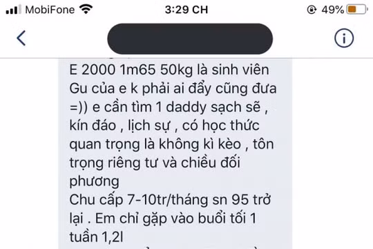 Sugar Daddy: Tình yêu hay mại dâm trá hình?
