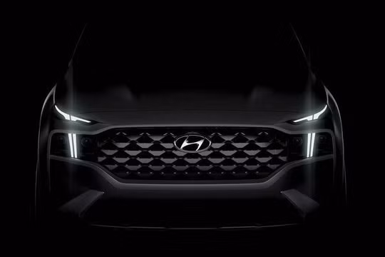 Lộ diện hình ảnh Hyundai Santa Fe 2021