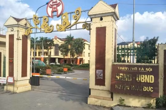 Huyện Hoài Đức nói gì về tình trạng vi phạm đất đai, xây dựng trái phép?