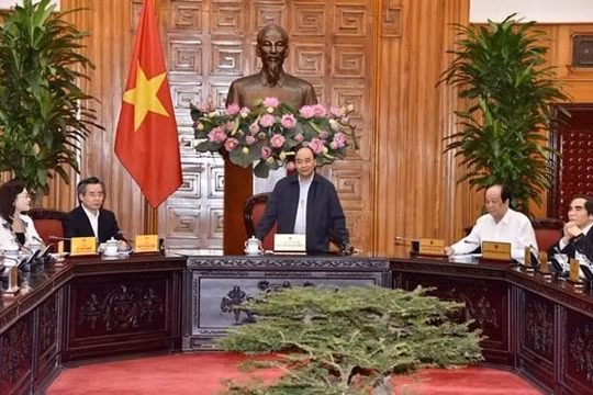 Thủ tướng Nguyễn Xuân Phúc làm việc với lãnh đạo chủ chốt tỉnh Bạc Liêu