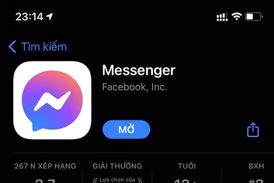 Facebook cập nhật hiệu ứng mới cho ứng dụng Messenger