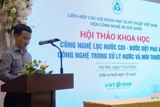 Công nghệ lọc nước CDI - bước đột phá về xử lý nước và môi trường
