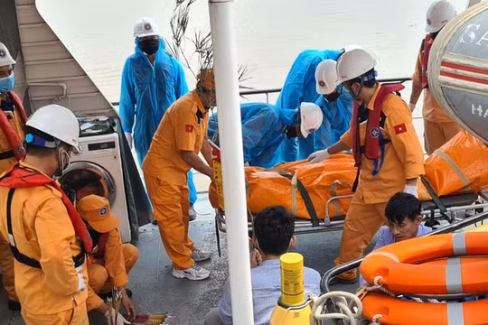 Thi thể 4 thuyền viên mất tích cuối cùng trong vụ chìm tàu đã được tìm thấy