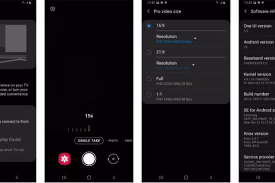 Samsung cập nhật phiên bản One UI 2.5 cho Galaxy S9 và S9+