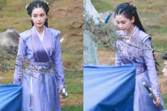 Angelababy bị chê đánh võ hời hợt ở phim trường