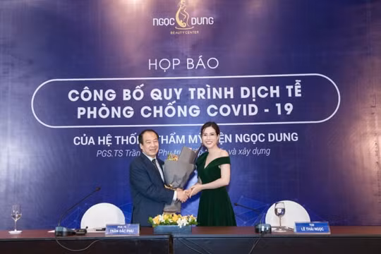 TMV Ngọc Dung được PGS.TS Trần Đắc Phu xây dựng quy trình dịch tễ giúp khách hàng yên tâm làm đẹp