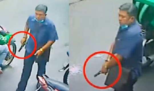 Triệu tập, làm rõ vụ người đàn ông rút súng thị uy để giải quyết mâu thuẫn