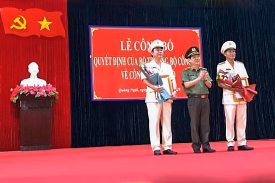 Đại tá Phan Công Bình làm Giám đốc Công an tỉnh Quảng Ngãi