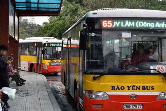 Từ hôm nay, 100% xe buýt ở Hà Nội, TP.HCM hoạt động trở lại