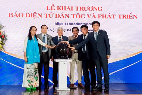 Chính thức ra mắt Báo điện tử Dân tộc và Phát triển