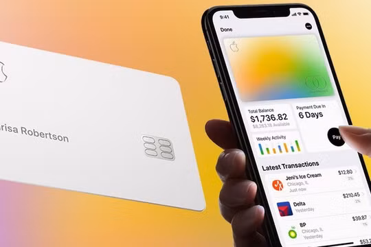 Chủ nhân Apple Card được mua hàng trả góp với lãi suất %