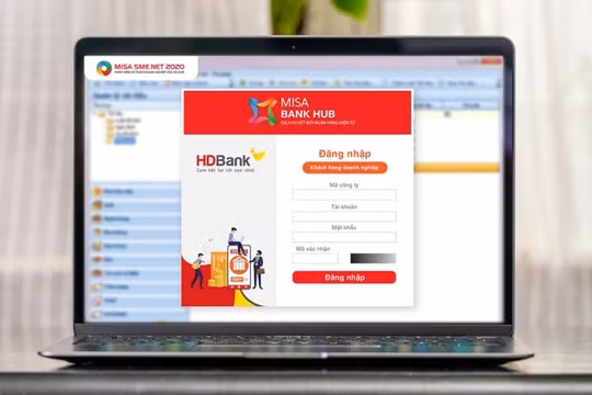 HDBank kết hợp cùng MISA triển khai dịch vụ kế toán online