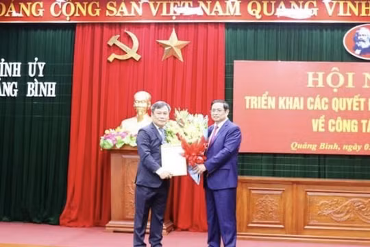 Ông Vũ Đại Thắng giữ chức Bí thư Tỉnh ủy Quảng Bình