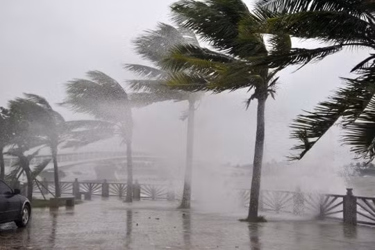 Bão số 5 giật cấp 12 trên biển Đông, tiến về quần đảo Hoàng Sa