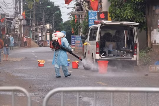 Thêm 3 ca mắc Covid-19, trong đó 2 người có liên quan tới ổ dịch Hạ Lôi