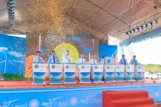 Sóc Trăng: Khởi công nhà máy điện gió hơn 5.300 tỷ đồng
