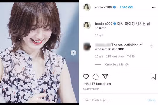 Goo Hye Sun rạng rỡ sau ly hôn: Phụ nữ đẹp nhất là khi không thuộc về bất kỳ ai
