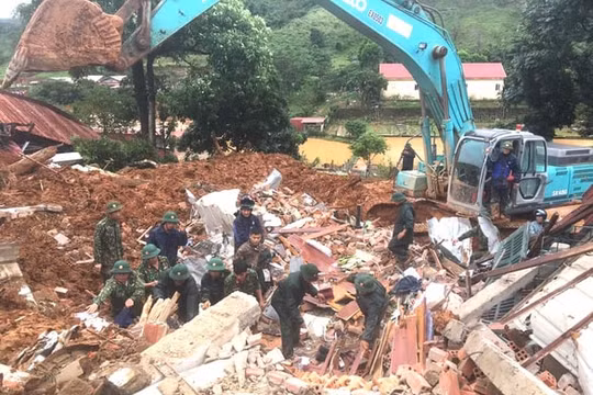 Quảng Trị: Danh tính của 22 cán bộ, chiến sĩ bị vùi lấp do sạt lở núi