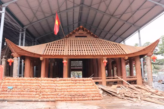 Triển khai ứng dụng công nghệ mới vào tu bổ đình Đồng Kỵ