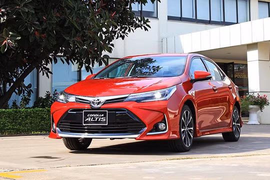 Giá xe Toyota Corolla Altis tháng 11/2020