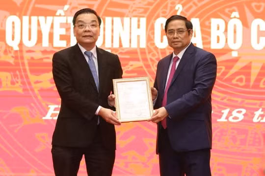 Ông Chu Ngọc Anh giữ chức Phó Bí thư Thành ủy Hà Nội