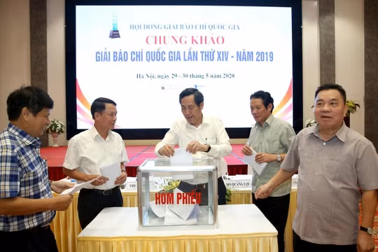 Chung khảo Giải Báo chí Quốc gia lần thứ XIV- 2019 đã lựa chọn được 103 tác phẩm xuất sắc nhất