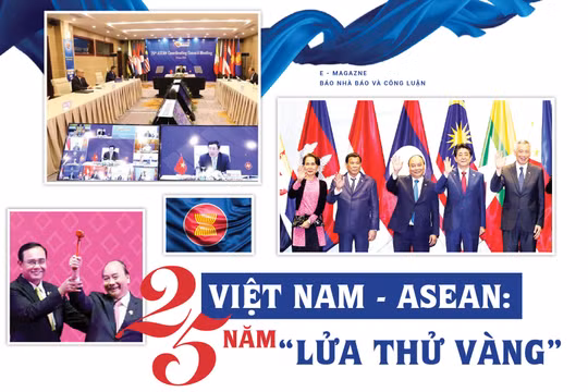 Việt Nam - ASEAN: 25 năm- “Lửa thử vàng”