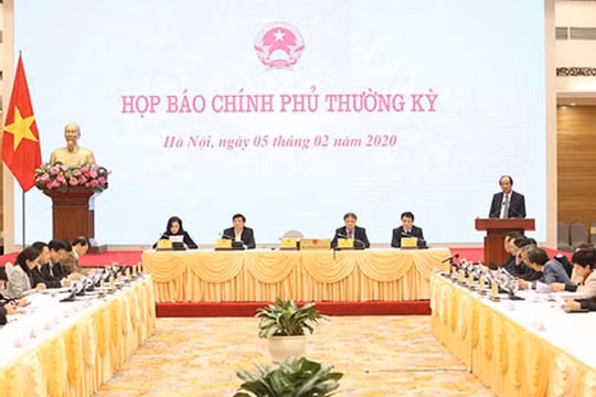 Họp báo Chính phủ tháng 1/2020: ‘Nóng’ các thông tin liên quan đến dịch nCoV