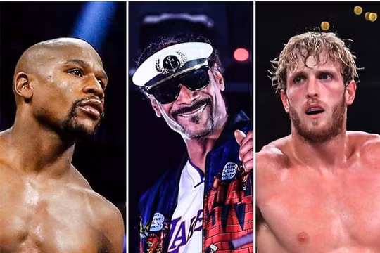 Rapper nổi tiếng Snoop Dogg ứng cử vị trí BLV trận so găng Mayweather và Logan Paul