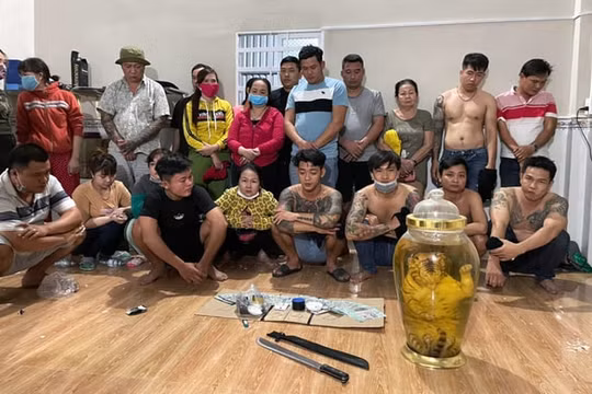 Đồng Nai: Triệt phá sòng bạc lắc tài xỉu "khủng", tạm giữ 21 con bạc và 400 triệu đồng