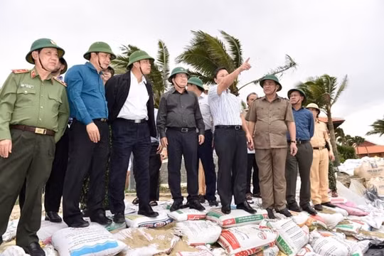 Thành lập Ban Chỉ đạo tiền phương để chỉ đạo ứng phó bão số 9