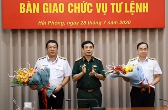 Chuẩn đô đốc Trần Thanh Nghiêm được giao phụ trách Tư lệnh Hải quân