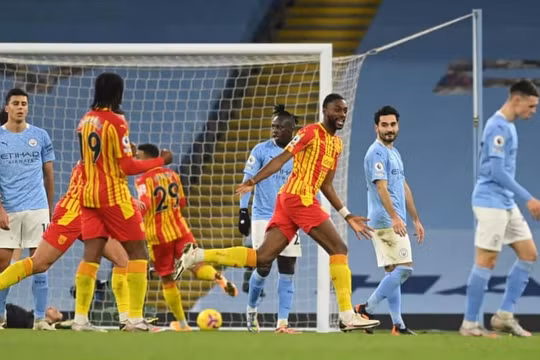 Man City 1-1 West Brom ở vòng 13 Premmier League 2020/21