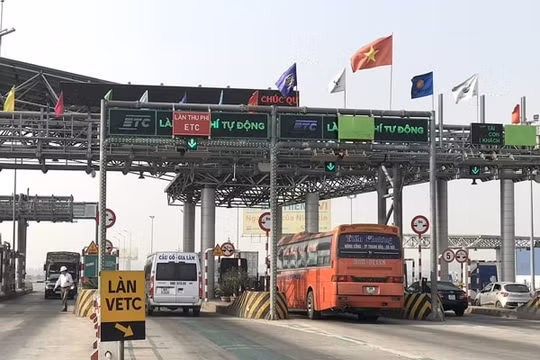 Bộ GTVT thúc tiến độ 3 địa phương chậm triển khai thu phí không dừng