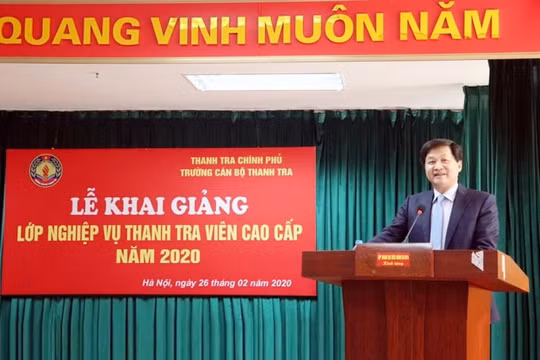 Trường Cán bộ Thanh tra cần tiếp tục có những bước đổi mới, tiếp cận mới