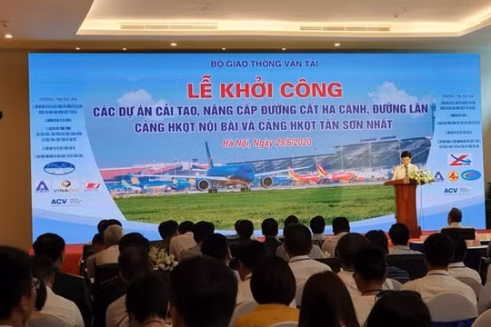 Khởi công 2 dự án đảm bảo an toàn bay tại sân bay Nội Bài và Tân Sơn Nhất