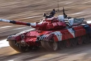 Xe tăng Nga chạy vận tốc 80 km/h, phá kỷ lục tại Army Games