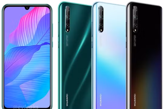 Huawei P Smart S lộ ảnh thiết kế với 3 camera sau kèm theo 3 tùy chọn màu sắc