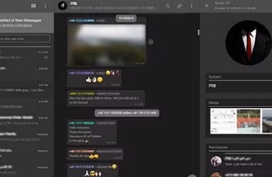Cách bật chế độ Dark Mode trên WhatsApp Wed