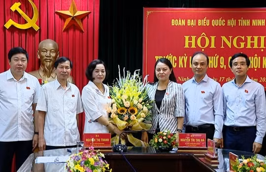Bà Nguyễn Thị Thu Hà làm Trưởng đoàn Đại biểu Quốc hội tỉnh Ninh Bình