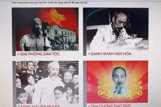 Triển lãm sách về cuộc đời, sự nghiệp của Chủ tịch Hồ Chí Minh