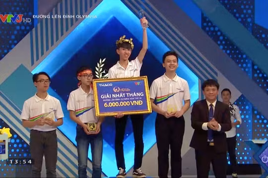 Chủ tịch Quỹ GVF Đỗ Kim Liên:Tặng học bổng toàn phần cho thí sinh vòng chung kết đường lên đỉnh Olympia Văn Tuấn Kiệt