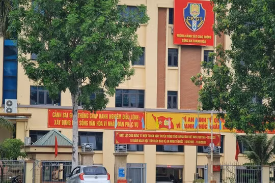 Thanh Hoá: Tước quân tịch một cán bộ Phòng Cảnh sát giao thông