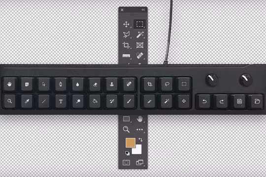 Bàn phím mini được thiết kế dành riêng cho dân chuyên Photoshop