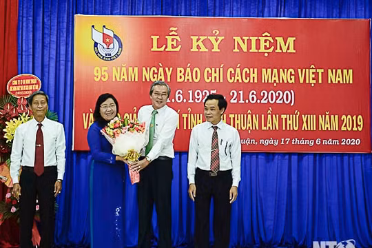 Hội Nhà báo tỉnh Ninh Thuận tổ chức Lễ kỷ niệm 95 năm Ngày Báo chí cách mạng Việt Nam