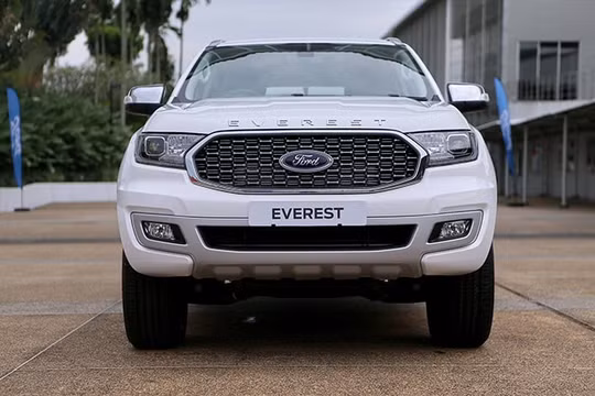 Ford Everest 2021 ra mắt tại Thái Lan, được nâng cấp ngoại thất
